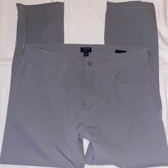 J. Crew Light Gray Flex Pants - Picture 2 of 5